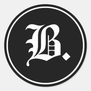 Builders International Old English B. Stickers