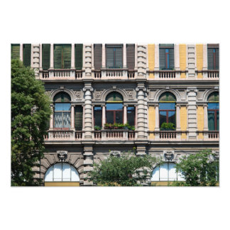 Building Art in Milano Photo Print