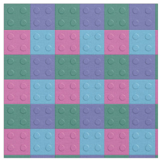 Building Blocks and Bricks - Girl Fabric