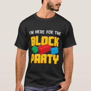 Building Blocks Block Party Pre-k Men Women Kids T-Shirt