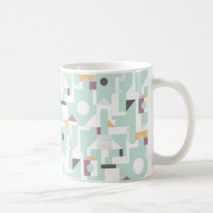 Building Blocks - blue Coffee Mug