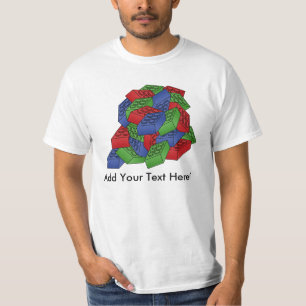 Building Blocks Pile - Vector Illustration T-Shirt