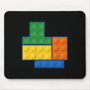 Building Blocks Pocket Master Builder Gamer Men Wo Mouse Mat
