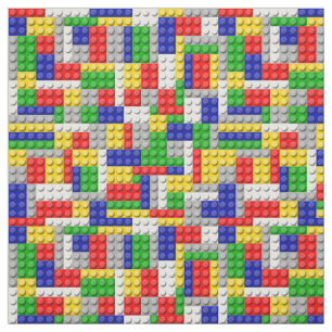 Building Blocks Primary Colour Boy's Fabric