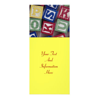 Building Blocks Rack Card
