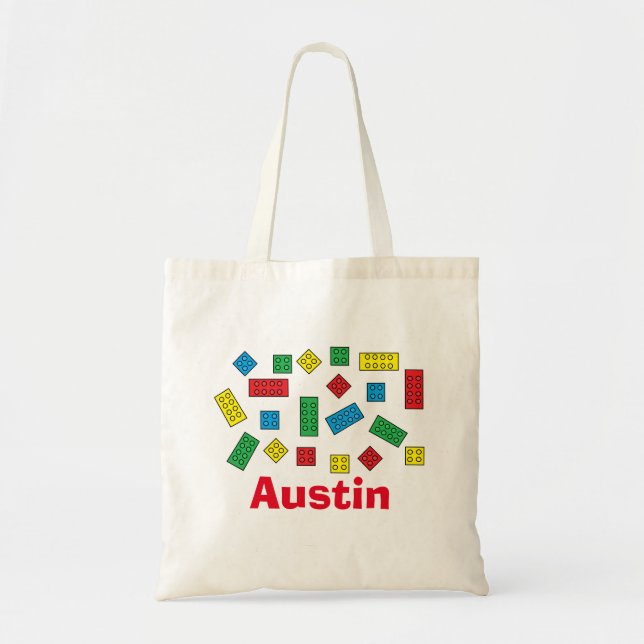 "Building Blocks" Tote Bag (Front)