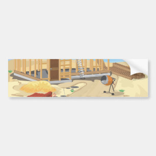 building bumper sticker