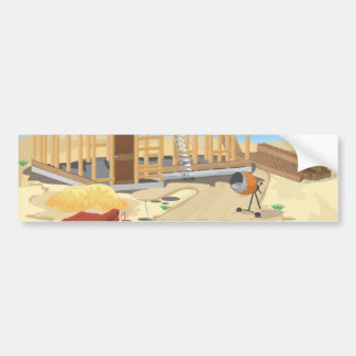 building bumper sticker