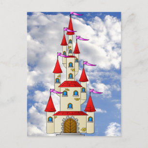 Building Castles in the Sky Postcard
