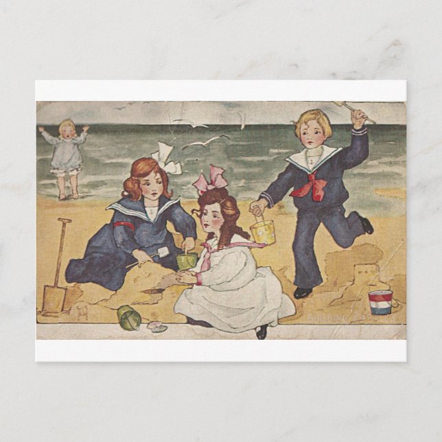 Building Castles Postcard (Front)