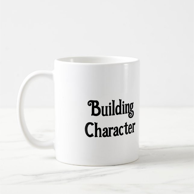Building Character Mug (Left)