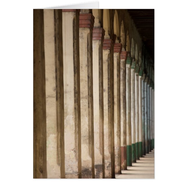 Building columns, Havana, Cuba (Front)