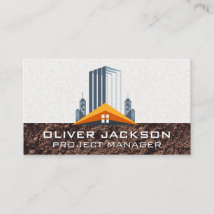 Building Development   Construction Real Estate Business Card
