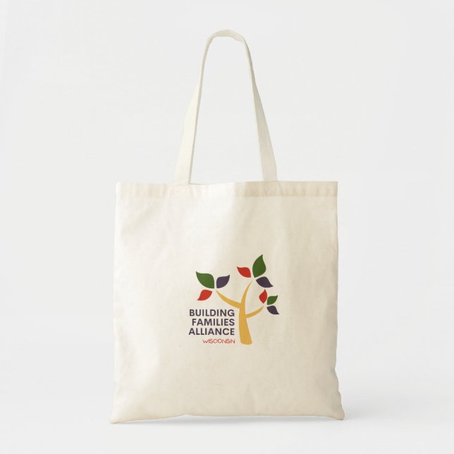 Building Families Alliance of WI Canvas Tote (Front)