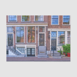 Building in Amsterdam, Netherlands Tissue Paper