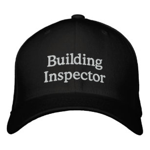 Building Inspector Embroidered Hat