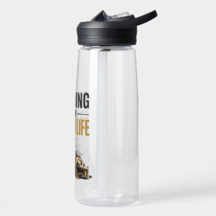 Building My Dream Life – Progress Over Perfection Water Bottle