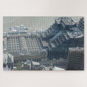 Building Near Thames London Jigsaw Puzzle