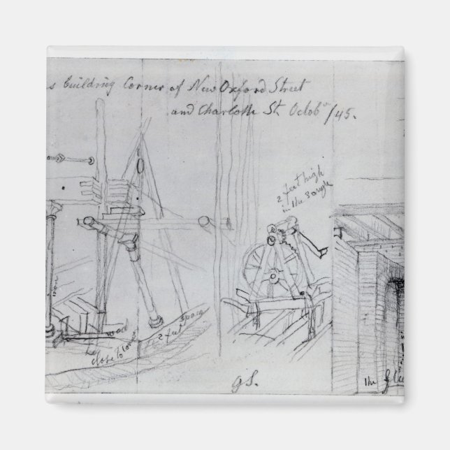 Building new houses magnet (Front)