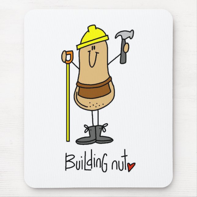 Building Nut Mouse Mat (Front)