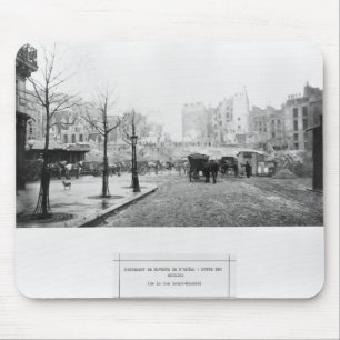 Building of Avenue de l'Opera Mouse Mat
