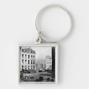 Building of the Avenue de l'Opera Key Ring