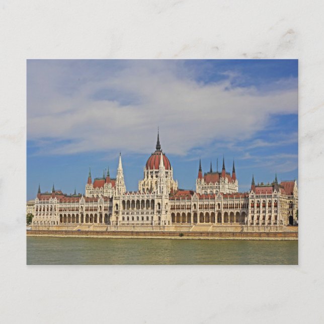 Building of the Budapest parliament, Hungary Postcard (Front)