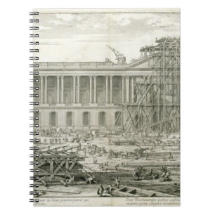 Building of the Main Entrance of the Louvre, Paris Notebook