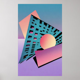 Building on the Dreaming Future - Ken Gauge Art Poster