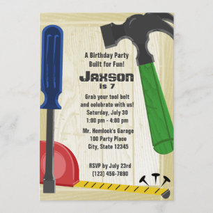 Building Party Invitation