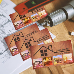 Building reforms estate agent business card