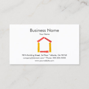 Building & Repair Business Card Template