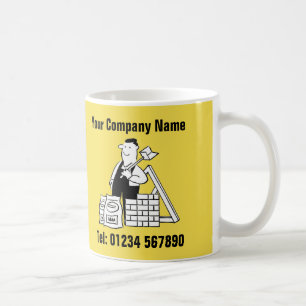 Building Services Cartoon Mug