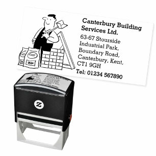 Building Services & Supplies Business Self-inking Stamp