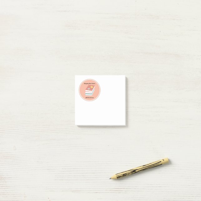 Building the Future with Wisdom Books Sticky Notes (On Desk)