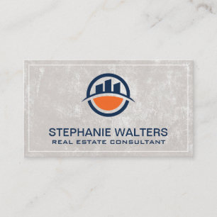 Building Town Logo Business Card