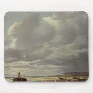 Building Work on a Railway Line, 1871 Mouse Mat