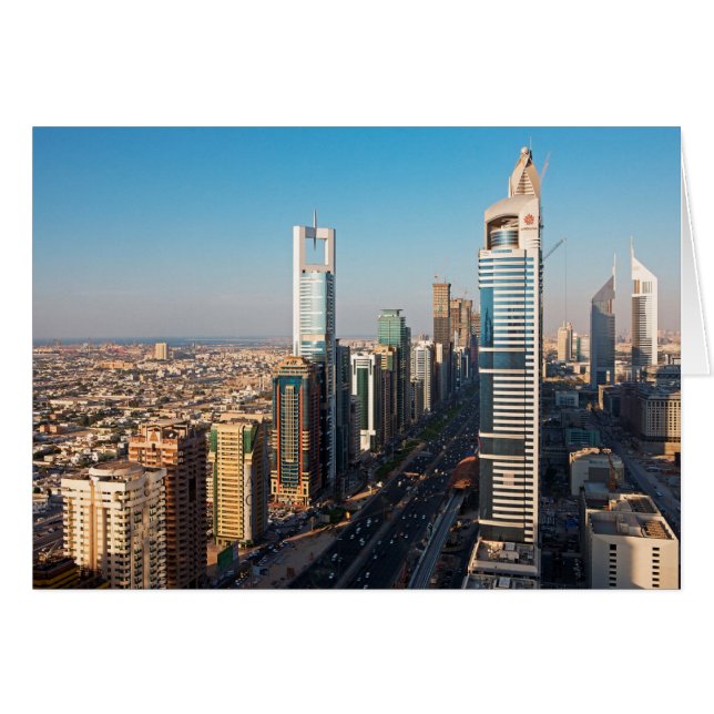 Buildings Along Sheikh Zayed Road, Dubai (Front Horizontal)