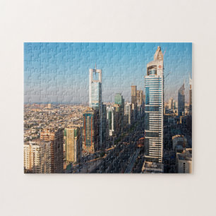 Buildings Along Sheikh Zayed Road, Dubai Jigsaw Puzzle