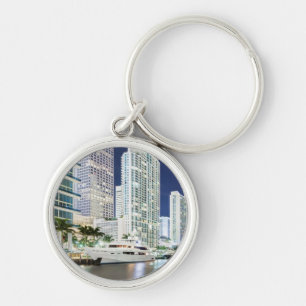 Buildings along the Miami River Riverwalk Key Ring