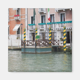 Buildings at the waterfront in Venice, Italy Magnet
