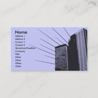Buildings Business Card