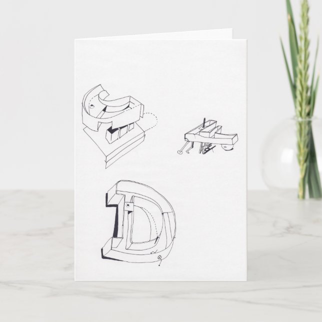 Building's Games CLD Monogram Drawing 15 Card (Front)