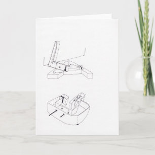 Building's Games LAG Monogram Drawing 16 Card