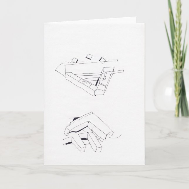 Building's Games with VF Monogram Drawing 12 Card (Front)