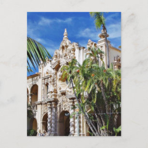 Buildings In Balboa Park Postcard