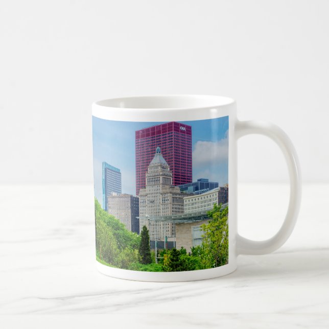 Buildings In Chicago Coffee Mug (Right)