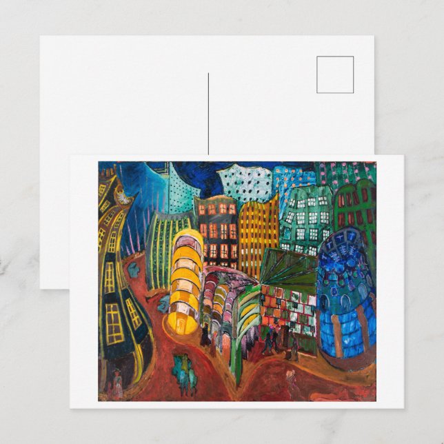 Buildings in Hamburg | Carl Lohse | Postcard (Front/Back)