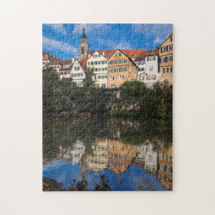 Buildings Line the River Germany Jigsaw Puzzle