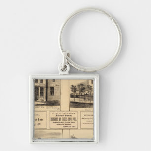 Buildings, Oil City, Franklin, Tarr Farm Key Ring